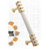 bablife Napoli 96mm Beyaz-Altın Metal Lüks Çekmece Dolap Mobilya Kulpları Tüm Renk Seçenekleriyle