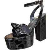BABLİSOK 8189 PLATFORM TOPUK KADIN ABİYE GELİNLİK SANDALET