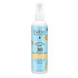 Babo Botanicals% 100 Çinko Oksit ile Bebek Cilt Mineral Güneş Koruyucu Sprey SPF 30, Suya Dayanıklı, Kokusuz, 6 Fl Oz
