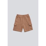 Babokah (Kids Boy) Kargo Cepli Erkek Çocuk Şort - 4 Yaş - Somon