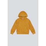 Babokah (Kids Girl) Kadife Kapüşonlu Sweatshirt - 4 Yaş - Hardal