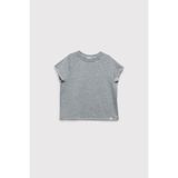 Babokah (Kids Girl) Kolsuz Sweatshirt - 7 Yaş - Gri - Melanj