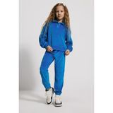 Babokah (Kids Girl) Polo Yaka Kadife Mavi Sweatshirt - 5 Yaş