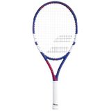 Babolat, Drive Junior Model Tenis Raketi, Tek Boyut, Mavi/Kırmızı Renk, Grafit ve Alüminyum Kompozit Çerçeve, Hafif 230 g, Genç Oyuncular İçin İdeal 9-11 Yaş