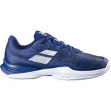 Babolat Jet Mach 3 Clay Erkek Mavi Tenis Ayakkabısı Silikon Taban ile Günlük Kullanıma Uygun