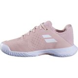 Babolat Propulse Junior 3 Ac Kız Çocuk Pembe Tenis Ayakkabısı Silikon Malzeme İle Konforlu Tasarım - Pudra