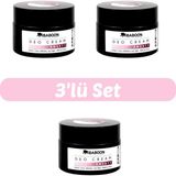 Baboon Natural Sweety Deo Cream 3’lü Set | Doğal Krem Deodorant | Vegan - 30 ml