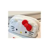 BABUN Sevimli Kahve Hello Kitty Kalemlik Kız Çocuk Kalemliği Hello Kitty Kalem Kutusu Çantası