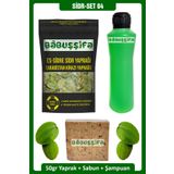 Babuşşifa Sidr Seti-04 / Orijinal Sidr Sabunu + Sidr Şampuanı + 50gr Sidr Yaprağı Doğal Manevi Terapi Seti