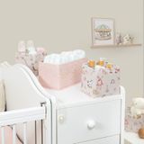 Baby 3'lü Kullanışlı Çekmece Düzenleyici Çok Amaçlı Organizer Kutu (pembe)