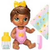Baby Alive Şampuanla ve Sarıl Sophia Sparkle Kahverengi Saçlı Oyuncak Bebek 28 cm Suda Oynanabilir Oyuncak Bebek Oyun Seti, 3 Yaş ve Üzeri Kız ve Erkek Çocukları İçin Oyuncaklar