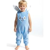 Baby Animals Welsoft Peluş Unisex Fermuarlı Kışlık Bebek Uyku Tulumu Bebek Tulumu Çocuk Tulumu Çocuk Kostümü Tlmslp - Beyaz - 1,5 - 2 Yaş