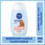 Baby Bebek Nemlendirici Losyon 200ml, 24 Saat Etkili Bakım Ve Koruma, Hassas Cilt, Aloe Vera