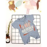 Baby Bonta Babybonta Bebek Tulum Kısa Kollu 6-24 Ay - Mavi - 1,5 - 2 Yaş