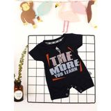 Baby Bonta Babybonta Bebek Tulum Kısa Kollu 6-24 Ay - Siyah - 1 - 1,5 Yaş