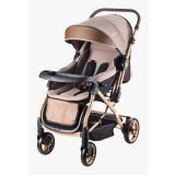 Baby Care 65 Capron Çift Yönlü Kahve Bebek Arabası