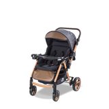 Baby Care BC 500 Combo Maxi Pro Gold Siyah Çift Yönlü Bebek Arabası