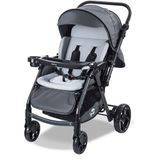 Baby Care BC500 Combo Maxi Pro Gri Çift Yönlü Bebek Arabası