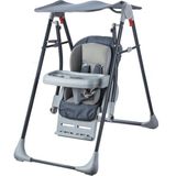 Baby Care BC530 Rocket Elite Salıncak Gri, Yumuşak Oturma Bölümü ve Ayarlanabilir Tente ile Konforlu