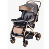 Baby Care BC65 Gold Siyah Capron Çift Yönlü Bebek Arabası