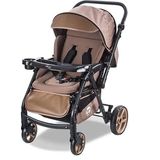 Baby Care Combo Maxi Pro Çift Yönlü Kahverengi Bebek Arabası