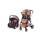 Baby Care Crom Kahverengi Travel Sistem Bebek Arabası