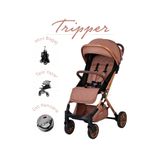 Baby Care Tripper Çekçekli Kabin Bebek Arabası (Mocha)