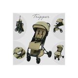 Baby Care Tripper Kabin Tipi Bebek Arabası (Yeşil)
