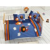 Baby Class Bebek Çocuk Nevresim Takımı 100 x 150 Bbk-Sky-Mavi Mavi - Renkli - 100 x 150 cm