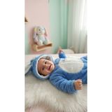 Baby Clime 0–12 Ay Kışlık Bebek Tulumu – İsimli Welsoft Kapüşonlu Tavşan Kulaklı Patikli