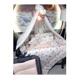 Baby Clime 70x110 Bebek Uyku Seti - Lüks Cibinlik Ve Aparat Dahil - Kalp Bulut Yıldız USR-70110-LCİB-1.