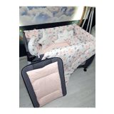Baby Clime 70x120 Bebek Uyku Seti - Cibinliksiz - Kalp Bulut Yıldız (PARK BEŞİK HARİÇ) USR-70120-1.