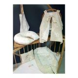 Baby Clime 7PARÇA-2. 7 Parça Bebek Seti – Babynest Anne Yanı Yatak, Puset Takımı, Emzirme Yastığı Ve Minderi