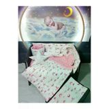 Baby Clime USR-70120-2. 70X120 Bebek Uyku Seti 11 Parça Beşik Kenar Korumalık Park Yataklara