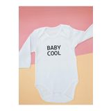 Baby Cool Baskılı Uzun Kollu Bebek Zıbın Body En Cool Bebekler Için, 3 Yaş