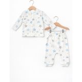 Baby Corner Bebek Pijama Takımı - 3 Ay - Ekru