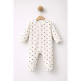 Baby Corner Çıtçıtlı Bebek Tulum - Kahverengi - 3 Ay