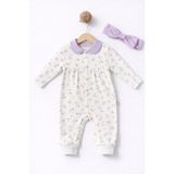 Baby Corner Çıtçıtlı Bebek Tulum - Lila - 3 - 6 Ay