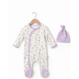 Baby Corner Çıtçıtlı Bebek Tulum - Lila - 6 - 9 Ay
