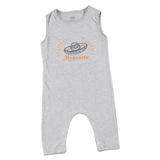 Baby Corner Gri Melanj Arizona Kolsuz Erkek Bebek Tulum