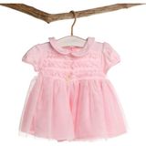 Baby Corner Mevlüt Fırfırlı Pembe 3 Ay Bebek Elbise