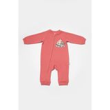 Baby Cosy Babycosy Kız Bebek Ayaksız Fermuarlı Tulum 3-24 Ay G.kurusu - Gül Kurusu - 12 - 18 Ay
