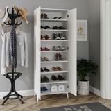 Baby Darling %100 Mdf Venty 8 Bölmeli Ayakkabılık Beyaz