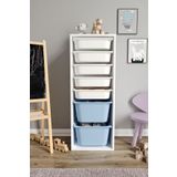 Baby Darling %100 MDF - XL Mono 7 Sepetli Oyuncak Dolabı