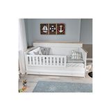 Baby Darling Taht Çekmeceli Karyola (90x200cm) %100 Mdf Beyaz