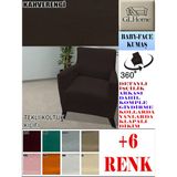 Baby Face Kumaş Tekli Komple Giydirme Tekli & Berjer , Bohem, Porto, Vb Model Koltuk Kılıfı - 80 x 100 cm - Kahverengi