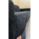 Baby Face Lastikli Koruyucu Giydirme Koltuk Örtüsü - Antrasit - 3+3+3 (3 Parça Set) - 10 x 10 cm