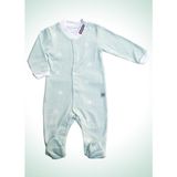 Baby Glow Ateş Ölçer Bebek Tulumu Pamuk - 0 - 3 Ay - Yeşil