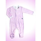Baby Glow Ateş Ölçer Bebek Tulumu Pamuk - 6 - 9 Ay - Pembe