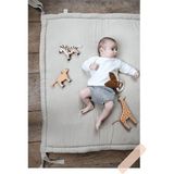 Baby Gri 120X120 cm Kare Çocuk ve Bebek Oyun Halısı/oyun Matı - 0,60 x 19 x 29 cm